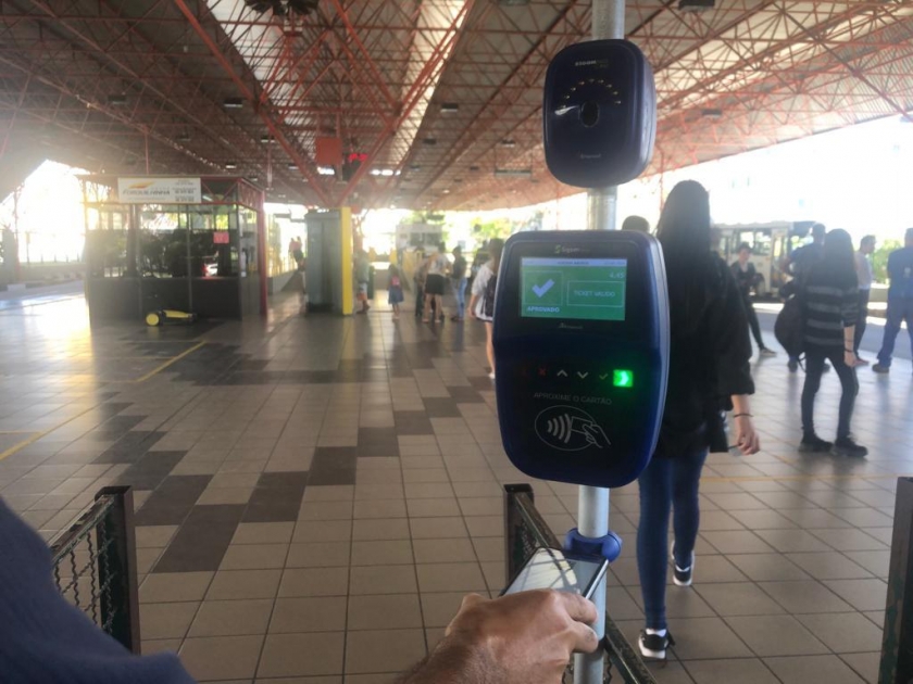 A tecnologia ajuda você a utilizar o transporte coletivo de Criciúma